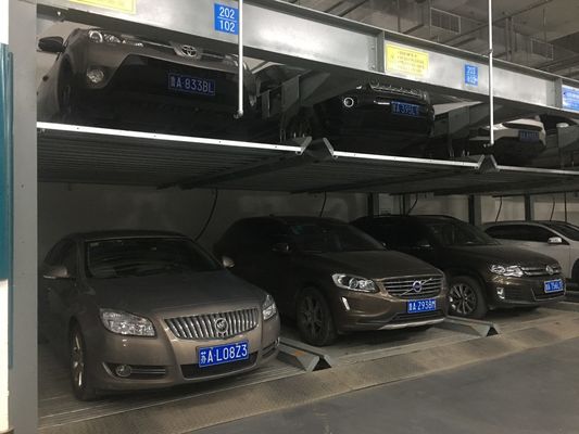 Dwupoziomowy dwupoziomowy system parkowania 2000 kg Hydrauliczny podnośnik samochodowy do garażu