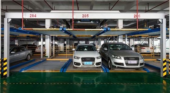 Mechaniczny system parkowania podnoszono-przesuwnego OEM 2000 kg 2-poziomowy podnośnik parkingowy