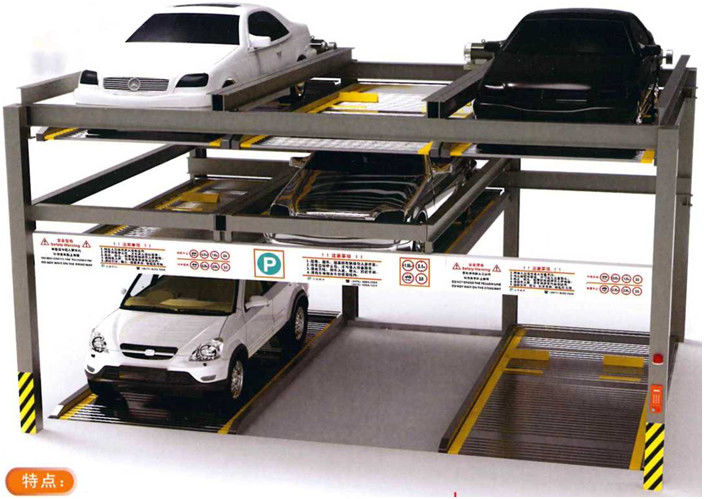 Zautomatyzowany system parkingowy CE PSH 3-poziomowa winda parkingowa