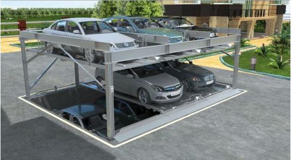 Czujnik hydrauliczny system parkowania samochodów pitnych 3 piętro wielopoziomowe