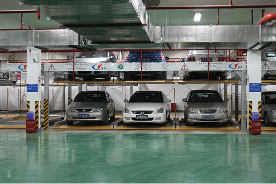 Dwupoziomowy system parkowania z linami stalowymi 2-poziomowy Garaż Podnośnik samochodowy